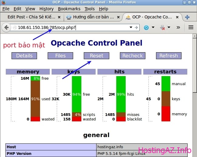 huogn dan clear opcache