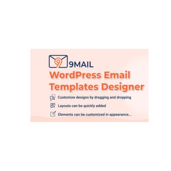 Tải Plugin 9MAIL – WordPress Email Templates Designer