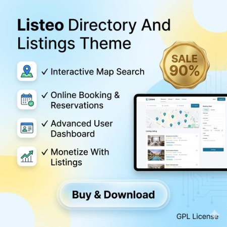 Listeo Directory And Listings Theme