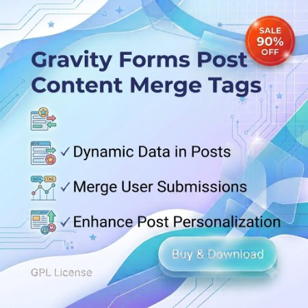 Gravity Forms Post Content Merge Tags